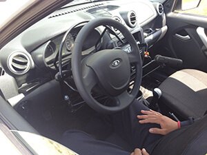 Устройство ручного управления автомобилем на LADA Granta (Лада Гранта)